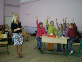 Dailės popietė Vyturių pagrindinėje mokykloje